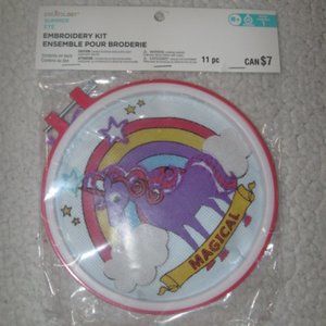 5/$20 Creatology Embroidery Kit "Magical Unicorn"